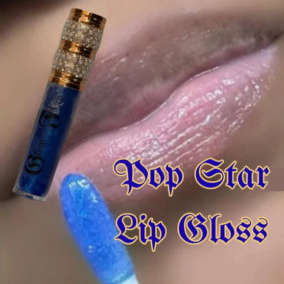 Pop Star Blue – Glow for Filth Lip Gloss (Small Indie Brand) - NEW/SEALED - Picture 1 of 7